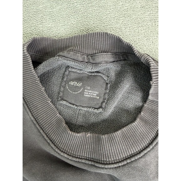 Aerie Oversized Sweatshirt Women's Size Large Gray - Picture 3 of 9